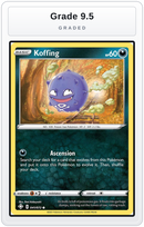 Graded - Koffing — Grade 9.5 graded overlay
