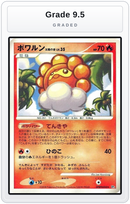 Graded - Castform Sunny Form — Grade 9.5 graded overlay
