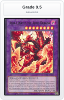 Graded - Alba-Lenatus the Abyss Dragon — Grade 9.5 graded overlay