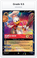 Graded - Donald Duck - Pie Slinger — Grade 9.5 graded overlay