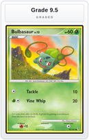 Graded - Bulbasaur — Grade 9.5 graded overlay