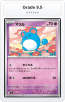Graded - Marill - 295/742 — Grade 9.5 graded overlay