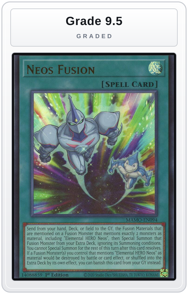 Graded - Neos Fusion — Grade 9.5 graded overlay