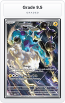Graded - Thundurus - 209 — Grade 9.5 graded overlay
