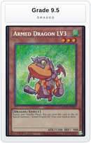 Graded - Armed Dragon LV3 — Grade 9.5 graded overlay