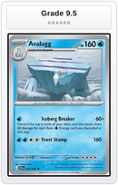 Graded - Avalugg — Grade 9.5 graded overlay