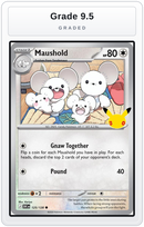 Graded - Maushold - 125/128 — Grade 9.5 graded overlay