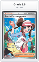 Graded - Rosa's Encouragement - 114/088 — Grade 9.5 graded overlay