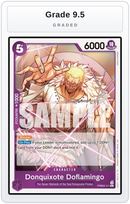 Graded - Donquixote Doflamingo — Grade 9.5 graded overlay