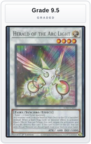 Graded - Herald of the Arc Light — Grade 9.5 graded overlay