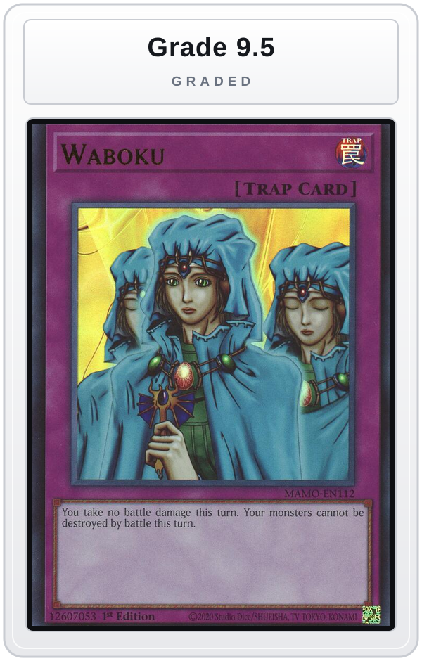 Graded - Waboku — Grade 9.5 graded overlay