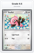 Graded - Stufful - 111/132 — Grade 9.5 graded overlay