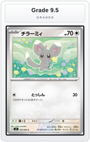 Graded - Minccino — Grade 9.5 graded overlay
