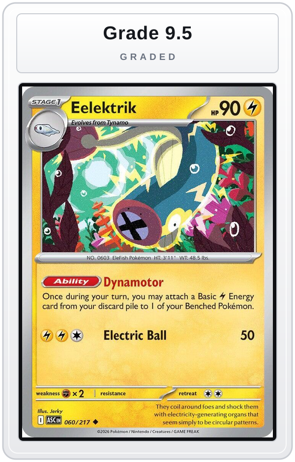 Graded - Eelektrik — Grade 9.5 graded overlay