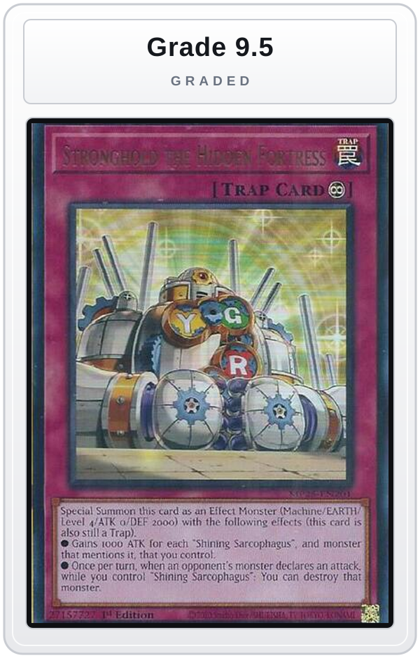 Graded - Stronghold the Hidden Fortress — Grade 9.5 graded overlay