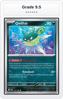 Graded - Qwilfish — Grade 9.5 graded overlay