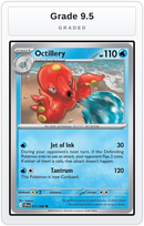 Graded - Octillery — Grade 9.5 graded overlay