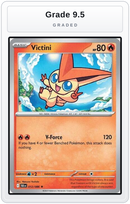 Graded - Victini — Grade 9.5 graded overlay