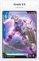 Graded - Unicorn Gundam (Destroy Mode) — Grade 9.5 graded overlay