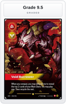 Graded - Rek'sai - Void Burrower (Overnumbered) — Grade 9.5 graded overlay