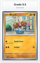 Graded - Binacle — Grade 9.5 graded overlay