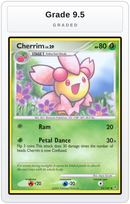 Graded - Cherrim — Grade 9.5 graded overlay