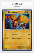 Graded - Electabuzz — Grade 9.5 graded overlay