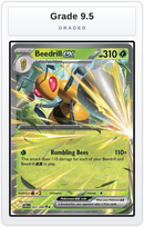 Graded - Beedrill ex - 003/086 — Grade 9.5 graded overlay