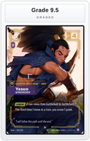 Graded - Yasuo - Windrider — Grade 9.5 graded overlay