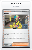 Graded - Canari - 185/217 — Grade 9.5 graded overlay