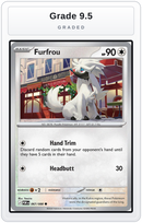 Graded - Furfrou — Grade 9.5 graded overlay