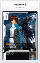 Graded - Kira Yamato — Grade 9.5 graded overlay