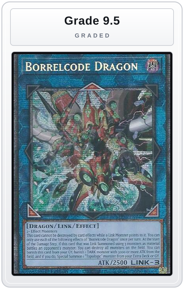 Graded - Borrelcode Dragon — Grade 9.5 graded overlay