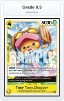 Graded - Tony Tony.Chopper — Grade 9.5 graded overlay