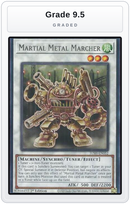 Graded - Martial Metal Marcher — Grade 9.5 graded overlay