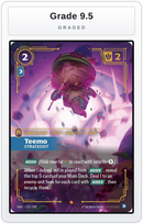 Graded - Teemo, Strategist — Grade 9.5 graded overlay