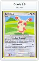 Graded - Spinda — Grade 9.5 graded overlay