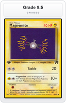 Graded - Magnemite — Grade 9.5 graded overlay