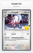 Graded - Hisuian Zoroark — Grade 9.5 graded overlay