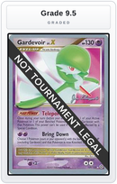 Graded - Gardevoir LV.X - 2008 (Jason Klaczynski) — Grade 9.5 graded overlay