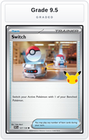 Graded - Switch — Grade 9.5 graded overlay