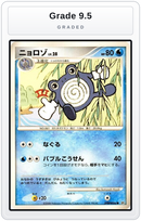 Graded - Poliwhirl — Grade 9.5 graded overlay