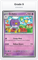 Graded - Drifblim - 006 (Cosmos Holo) — Grade 9 graded overlay
