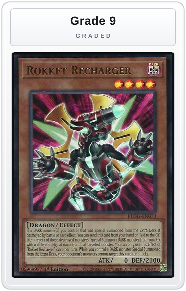 Graded - Rokket Recharger — Grade 9 graded overlay