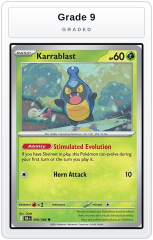 Graded - Karrablast — Grade 9 graded overlay
