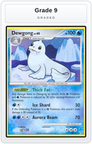Graded - Dewgong — Grade 9 graded overlay
