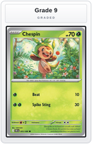 Graded - Chespin - 005/086 — Grade 9 graded overlay