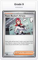 Graded - Team Rocket's Ariana — Grade 9 graded overlay