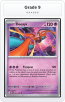 Graded - Deoxys - 032/086 — Grade 9 graded overlay
