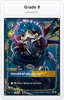 Graded - Viktor, Herald of the Arcane — Grade 9 graded overlay